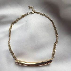 MAKE AN OFFER! Multi Chain Gold Bar Necklace